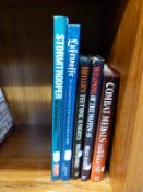 Five books on German militaria, medals,