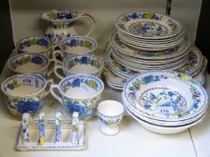 Masons 'Regency' pattern tea and dinnerware,