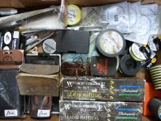 Fly tying kits, wallets, priests,