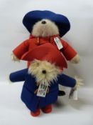 Two Rainbow Designs Paddington Bear teddy bears,