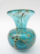 Mdina glass vase in the Sea & Sand pattern, indistinctly signed to base, 9.