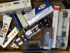 Fourteen AHL, American Mint and other diecast model vehicles, some in original boxes.