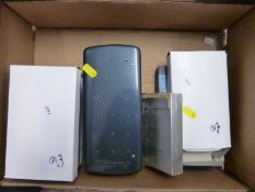 Nine fly boxes including Wheatley Okuma etc