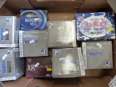 Six boxed Silstar 3000 fixed spool fishing reels and three others