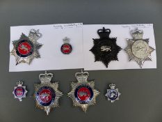 A collection of police badges relating to Surrey including Special Constabulary