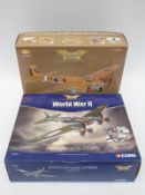 Two Crogi The Aviation Archive limited edition 1:72 scale diecast model aircraft Junkers Ju88A-10