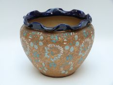 Royal Doulton Slater's jardiniere (18cm tall)