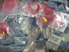 A large collection of pole elastic in packets