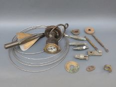 A Walkers Excelsior IV brass ship's log,