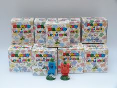 Twelve Royal Doulton Mr Men and Little Miss figures by Roger Hargreaves,
