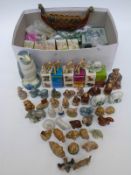 A collection of Wade Whimsies and a Copenhagen style penguin