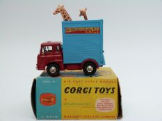 Corgi Toys diecast model Chipperfield's Circus Giraffe Transporter with Giraffes, 503,