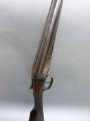 Joseph Bradell 12 gauge side by side double barrelled shotgun with 28 inch barrels named 'J
