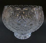 Waterford Crystal cut glass Blarney bowl,