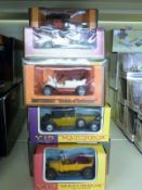 Forty Matchbox Models of Yesteryear diecast model vehicles,