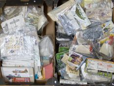 A large quantity of Airfix and similar 1:72 scale model aircraft kits,