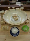 A collection of Crown Devon,