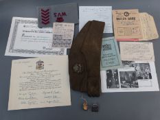 A quantity of ephemera relating to Eleanor Bousfield and her WVS and St.
