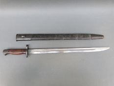 A George V Wilkinson bayonet stamped 1907,