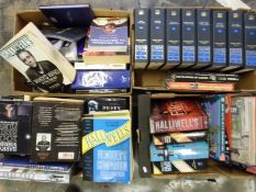 A quantity of mainly music and film interest books including the Beatles, record collecting,