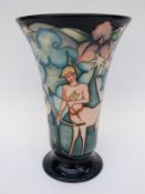 Moorcroft trial vase in The Archer Centaur pattern by Vicky Lovatt (23cm tall)