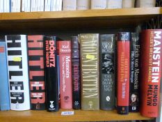 A collection of military biographies to include Fedor Van Beck, Erich Von Manstein, Hitler,