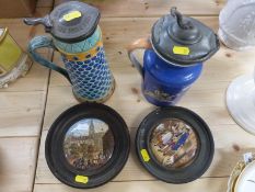 A 19thC Wedgwood majolica jug,