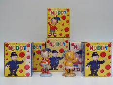 Six Royal Worcester Noddy figures,