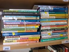 A collection of approximately 30 Shell County Guides (London,