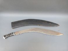 A large kukri,