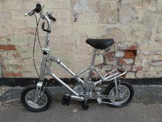 A Gekko folding bicycle in original bag