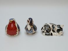 Royal Crown Derby robin,
