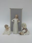 Four Lladro figures,
