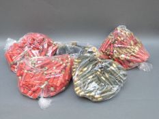 A large collection of .410, 32 and 8 bore re-loading shotgun cartridge cases.