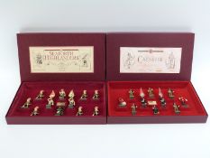 Two sets of Britains limited edition figures 'The 22nd Cheshire Regiment' 5189 and 'Seaforth