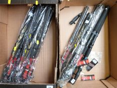 Eighteen Drago and other extendable travel fishing rods