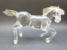 Murano glass horse