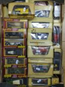 Fourty-five Matchbox Models of Yesteryear and Solido diecast model vehicles, all in original boxes.