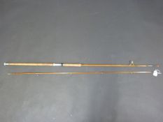 Milwards split cane spinning rod