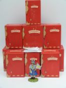 Royal Doulton Bunnykins figures including Pilot, Guide Leader, Barrister, Scout Leader, Fireman,