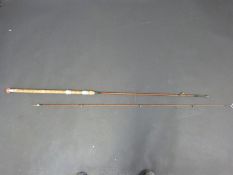 Farlowes two piece salmon/spinning rod with Hardy fittings