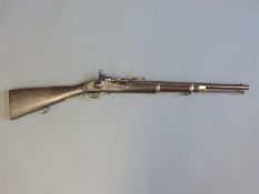 Snider Enfield cavalry carbine percussion rifle with crown over VR cypher and tower 1878 to the