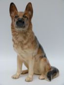 Royal Doulton fireside German Shepherd,
