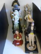 A group of Italian/continental figurines