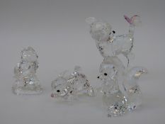 Swarovski Crystal Disney's Bambi, Thumper,
