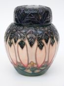 Moorcroft lidded ginger jar (11cm tall)