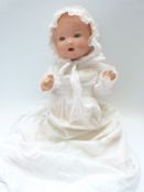 Armand Marseille doll with open mouth, weighted blue eyes and jointed composite body,