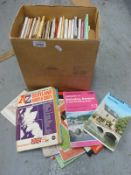 A quantity of Ordanance Survey and other maps etc