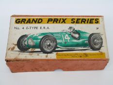 Scale Model Equipment Co Ltd Grand Prix Series E.R.A. E-type wooden model kit, No.