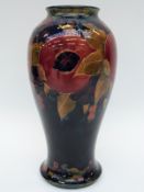 William Moorcroft vase in Pomegranate pattern c.